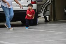 प्ले स्कूलमध्ये खेळण्यासाठी नॅनीचा हात सोडून तैमूरची धावाधाव!