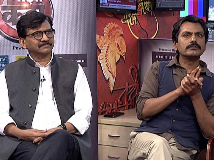 nawazuddin siddiqui and sanjay raut on majha katta नवाजुद्दीन सिद्दीकी आणि संजय राऊत 'माझा' कट्ट्यावर