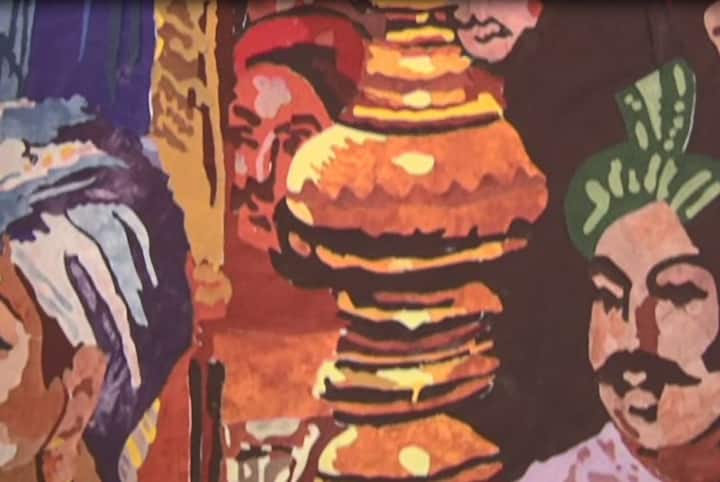 तत्पूर्वी सांगलीच्या आभाळमाया फाऊंडेशनेने श्रुती दांडेकर यांची ही कलाकृती आणि छत्रपतींच्या इतिहासाला सांगलीकरांच्या प्रथम समोर आणण्याच्या उद्देशाने आज मोठ्या दिमाखात शानदार सोहळ्यात अनावरण केले आहे.