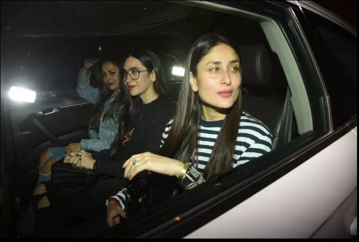 शिवाय मलायकासोबत करीना कपूर, करिश्मा कपूर आणि अमृता सिंह पण या पार्टीत दिसून आल्या. 