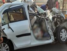 नाशिक-पुणे महामार्गावर भीषण अपघात, दोघांचा मृत्यू 4 गंभीर