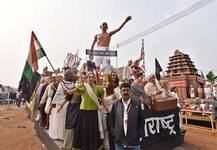 प्रजासत्ताक दिनी राजपथावर महात्मा गांधींचे जीवनदर्शन