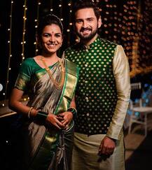 सिद्धार्थ चांदेकर-मिताली मयेकरचा साखरपुडा