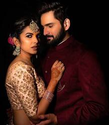 सिद्धार्थ चांदेकर आणि मिताली मयेकरच्या साखरपुड्याचे फोटो