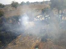 भातुकली खेळताना गोठ्याला आग, तीन चिमुकल्यांचा होरपळून मृत्यू