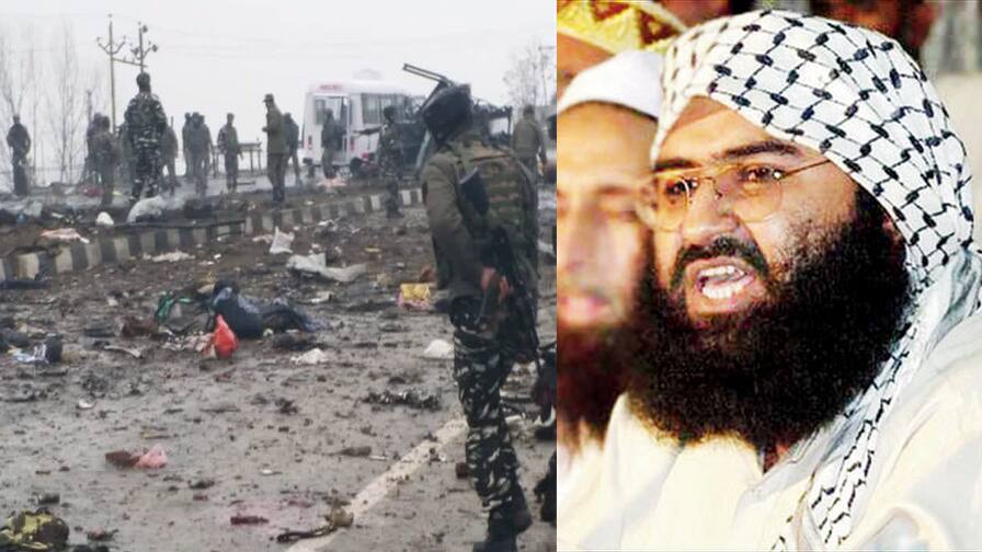 JeM Leader masood azhar talking about Pulwama terrorist attack Pulwama Terror attack : हल्लेखोरांबाबत 'जैश..'चा म्होरक्या मसूद अजहर म्हणतो...