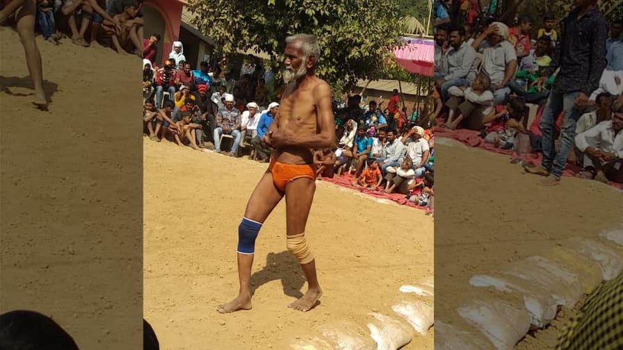 Indian wrestler died in ring 'त्या' प्रसिद्ध पहिलवानाचा आखाड्यात कुस्ती खेळताना मृत्यू