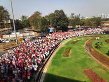 किसान मार्च मुंबईकडे रवाना, खोळंब्यामुळे बारावीचे विद्यार्थी अडकले