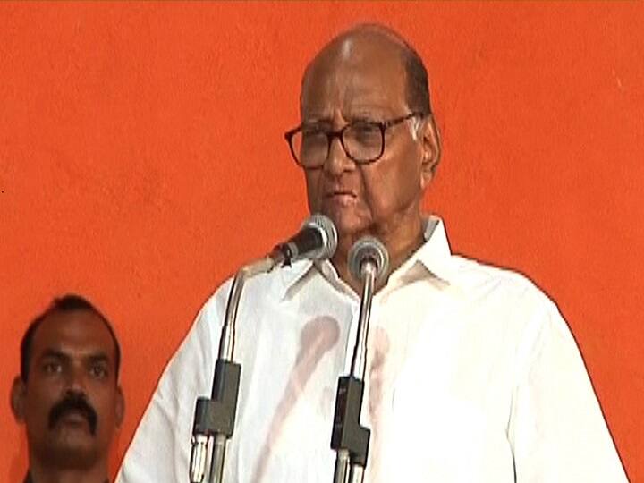 Sharad Pawar announces to contest Loksabha election from Madha constituency माढ्यातून लोकसभा निवडणुकीच्या रिंगणात, शरद पवारांची घोषणा