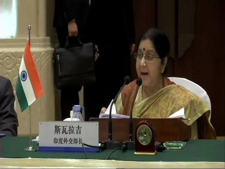 ...म्हणून आम्ही पाकिस्तानमध्ये हवाई हल्ला केला, सुषमा स्वराज यांनी सांगितली कारणं Thats Why we have done Air Strikes in balakot in pakistan : Sushma Swaraj in RIC ...म्हणून आम्ही पाकिस्तानमध्ये हवाई हल्ला केला, सुषमा स्वराज यांनी सांगितली कारणं