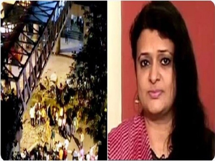 Mumbai Foot over bridge collapse : pedestrians are responsible for this tragedy पूल दुर्घटनेला पादचारीच जबाबदार, भाजप नेत्याचं संतापजनक वक्तव्य