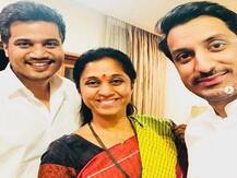 पार्थ-रोहित यांच्या संघर्षाची चर्चा, सुप्रिया सुळेंकडून फॅमिली फोटो शेअर!