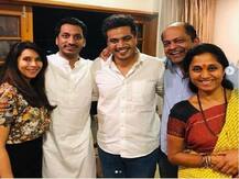 \'फन टाईम विथ फॅमिली\', सुप्रिया सुळेंकडून पार्थ-रोहितसोबतचा फोटो शेअर