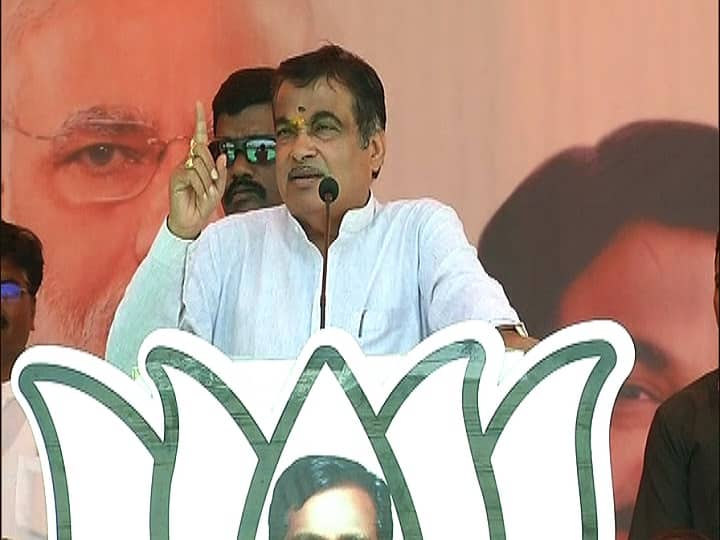 Nitin Gadkari Rally in Paithan For Raosaheb Danve Patil मी फोकनाड नेता नाही, जे बोलतो ते करून दाखवतो : नितीन गडकरी