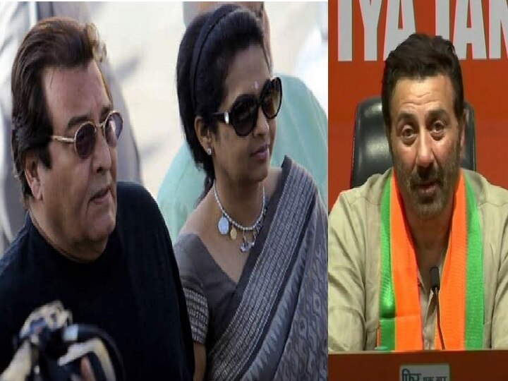 Vinod Khanna wife Kavita upset as BJP gives candidature to Sunny Deol from Gurdaspur मला तिकीट नाकारुन भाजपकडून विश्वासघात, सनीच्या उमेदवारीने विनोद खन्नांची पत्नी नाराज