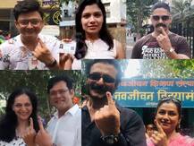 मराठी कलाकारांचं \'माझा हक्क माझं मतदान\'