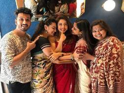 नेहा पेंडसेसोबत फोटोवर अभिजीत खांडकेकरचं 'काँग्रॅच्युलेशन्स'