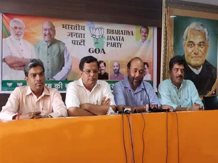 BJP Vinay Tendulkar Allegation on Babush Monserat in Goa भाजपने उमेदवारी नाकारल्यामुळे मोन्सेरात काँग्रेसवासी, भाजप प्रदेशाध्यक्ष खासदार विनय तेंडुलकरांचा गौप्यस्फोट