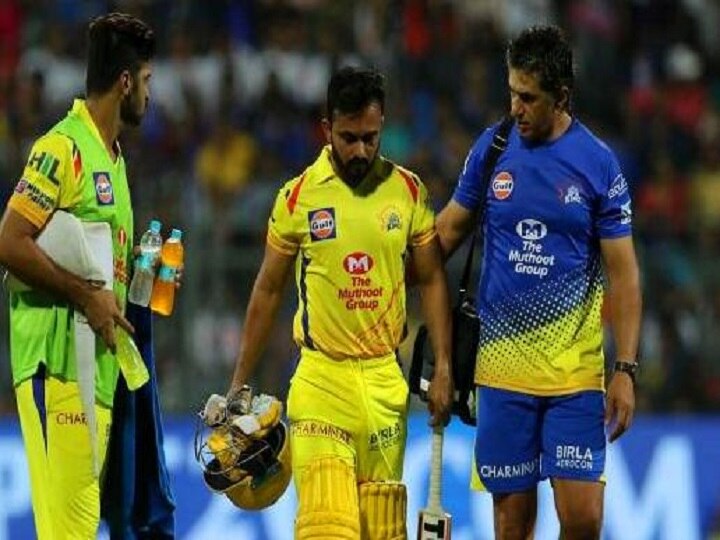 kedar jadhav will miss IPL 2019 play off matches due to shoulder injury IPL 2019 : केदार जाधव आयपीएलमधील प्ले ऑफच्या सामन्यांना मुकणार