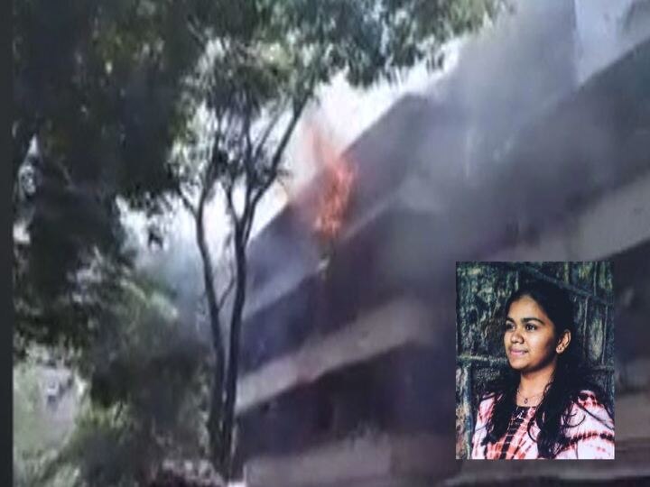 girl died in fire at Dadar Police Station Compound building in mumbai मुंबईतील दादरमधील पोलीस कॉलनीतील आगीत 15 वर्षीय मुलीचा मृत्यू