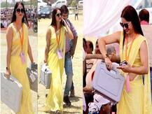 सोशल मीडियावर व्हायरल झालेल्या \'त्या\' महिला निवडणूक अधिकाऱ्याशी खास बातचीत