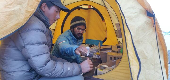 गिर्यारोहक उमेश झिरपे यांच्या नेतृत्वाखाली यशस्वी झालेली ही सातवी अष्टहजारी मोहीम आहे. 