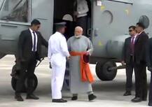 पंतप्रधान नरेंद्र मोदींनी घेतलं केदारनाथचं दर्शन