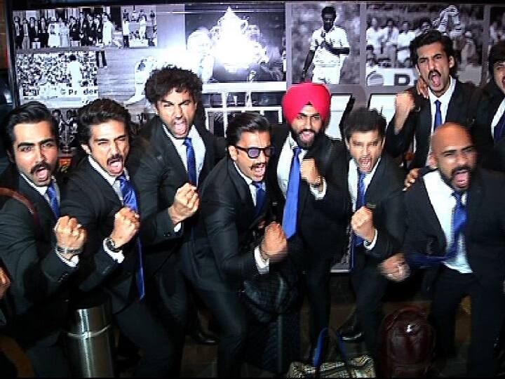 1983 Cricket World Cup Movie - Team departs for shooting in London 1983 च्या विश्वचषक विजयाची कथा लवकरच रुपेरी पडद्यावर, शुटिंगसाठी '83' ची टीम रवाना