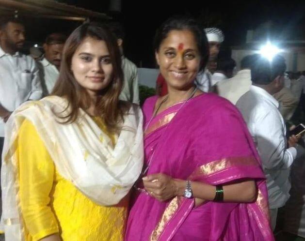 इंदापूर तालुक्याला शेजारी असणाऱ्या बारामती तालुक्याचे सर्वेसर्वा राष्ट्रवादीचे अध्यक्ष शरद पवार यांनी काही वर्षांपूर्वी आपली कन्या सुप्रिया सुळे यांना राजकारणात आणलं होतं. त्या सध्या तिसरी टर्म बारामतीच्या खासदार आहेत. हर्षवर्धन पाटील यांची कन्या अंकिता पाटील प्रथमच राजकीय क्षेत्रात पदार्पण करीत आहेत. त्यामुळे मुलीला राजकारणात आणून पवारांचा कित्ता पाटील गिरवणार असल्याची चर्चा इंदापूर तालुक्यासह महाराष्ट्रात आहे.