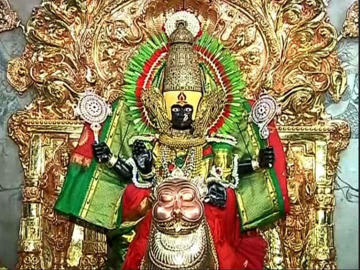 Kolhapur Amba bai temple Private Abhisheks stopped कोल्हापुरातील अंबाबाई मंदिरातील खासगी अभिषेक बंद