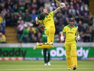 ICC World Cup 2019 : वॉर्नरचं शतक आणि कमिन्सच्या तीन विकेट्सच्या जोरावर ऑस्ट्रेलियाकडून पाकिस्तानचा पराभव