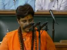 लोकसभेत साध्वी प्रज्ञासिंह यांच्या शपथविधीवरुन विरोधकांचा गोंधळ