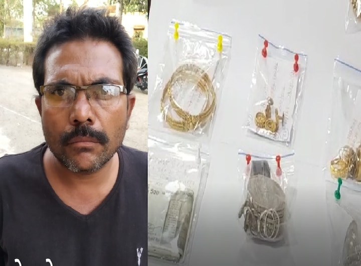 Buldana man arrested after stealing gold in Aurangabad for social work  चोरीचं पाप धुण्यासाठी समाजकार्य, बुलडाण्याच्या चोराला औरंगाबादेत बेड्या