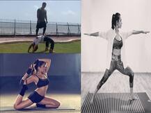 \'या\' सेलिब्रेटिंनी योगासनं करुन आंतरराष्ट्रीय योग दिन साजरा केला