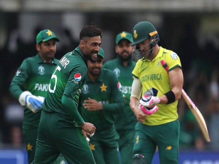 ICC Cricket World Cup 2019 - Pakistan beat South africa by 49 runs World Cup 2019 : पाकिस्तानचा दक्षिण आफ्रिकेवर 49 धावांनी दणदणीत विजय