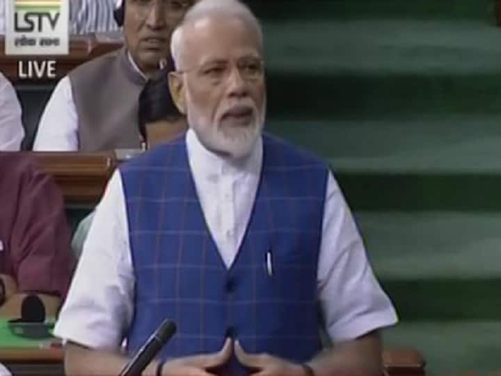 pm narendra modi reply to motion of thanks on the presidents address latest update काँग्रेस पक्ष इतका उंच गेला आहे की त्यांना जमीन दिसत नाही, पंतप्रधान मोदींचं टीकास्त्र