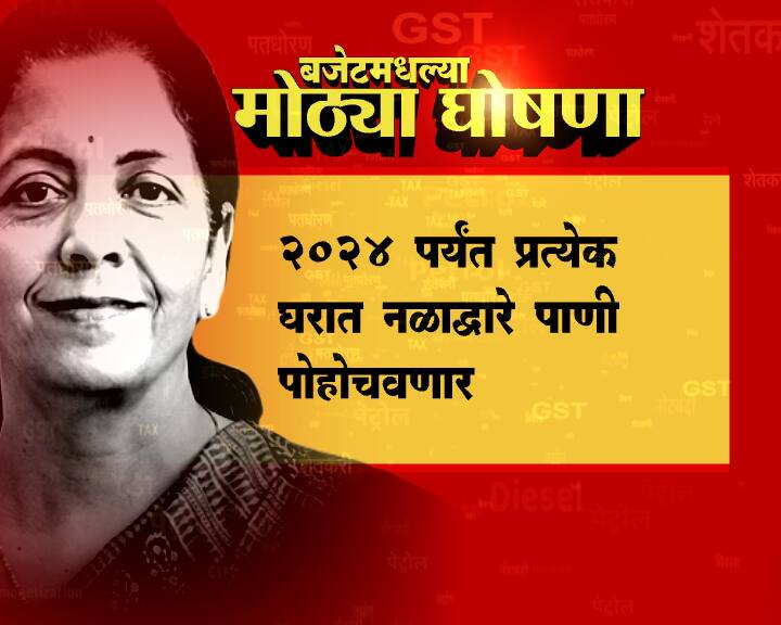 हर घर जल योजनेअंतर्गत 2024 पर्यंत सगळ्यांना पिण्याचं स्वच्छ पाणी, घरापर्यंत पाण्याचं कनेक्शन देणार