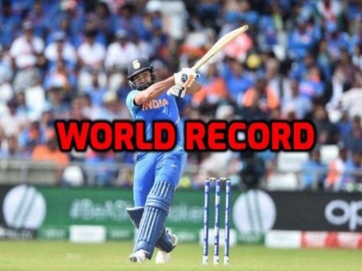 world cup 2019 world record rohit sharma became first batsman score 5 centuries in single world cup World Cup 2019 | रोहित शर्माचा विश्वचषकात पाच शतक झळकावण्याचा पराक्रम, विश्वविक्रमाला गवसणी