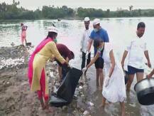 आर्ट ऑफ लिव्हिंगच्या 300 साधकांकडून पंढरपुरात स्वच्छता अभियान