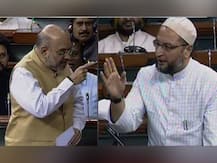 ओवेसी साहब सुनने की भी आदत डालिए, लोकसभेत अमित शाह आणि असदुद्दीन ओवेसी यांच्यात खडाजंगी