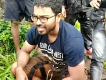 पाच तासांच्या थरारानंतर विसापूर किल्ल्यावर अडकलेल्या हौशी पर्यटकाची सुटका