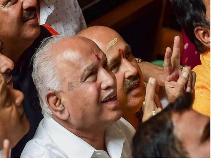 karnataka bs yediyurappa wins trust vote in smooth affair latest update कर्नाटकातील राजकीय नाट्य संपलं, येडियुरप्पा यांनी बहुमत सिद्ध केलं