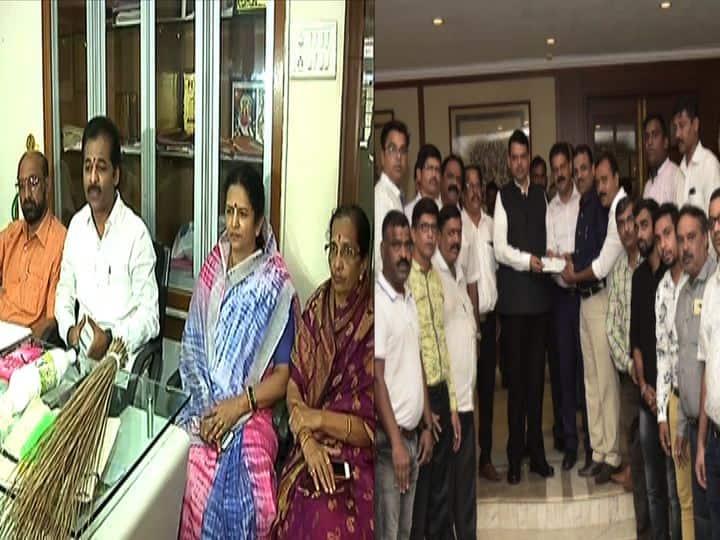 Paschim Maharashtra Devasthan and Lalbaugcha Raja Mandal help to sangli kolhapur flood पूरग्रस्तांना लालबागच्या मंडळाकडून 25 लाखांची मदत तर पश्चिम महाराष्ट्र देवस्थानकडून 5 कोटींची मदत