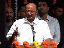 शिवसेना सोडल्यावर राणेंनी दोनपैकी एक \'चिठ्ठी\' उचलून काँग्रेस प्रवेश : शरद पवार