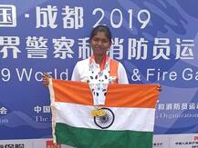 जागतिक पोलीस क्रीडा स्पर्धा : बुलडाण्याच्या मोनाली जाधवला दोन सुवर्णांसह तीन पदकं