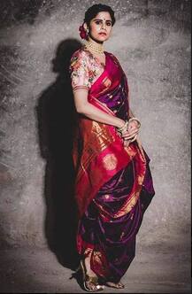 बांगड्या, नथ, चंद्रकोर; सईचं पैठणीतलं मराठमोळं सौंदर्य