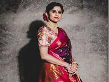 बांगड्या, नथ, चंद्रकोर; सईचं पैठणीतलं मराठमोळं सौंदर्य