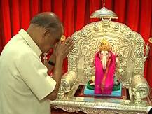 आमच्यावरचं ईडीचं संकट बाप्पा नक्की दूर करेल : मनोहर जोशी