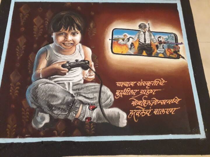 मोबाईलमुळे लहान मुलं त्यांचं बालपण हरवून बसले आहेत. (सर्व फोटो : विजय राऊत)