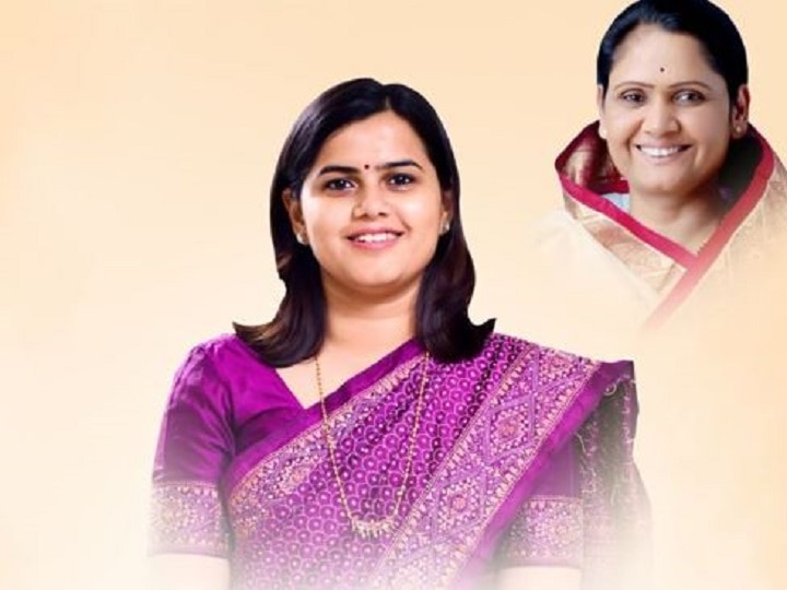 NCP Keij constituency candidate Namita Mundada join BJP beed बीडमध्ये राष्ट्रवादीला धक्का, केजच्या उमेदवार नमिता मुंदडा भाजपमध्ये